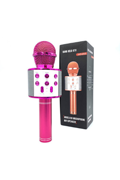 Vivendo Vivendo® Wireless Microphone for Karaoke, with Bluetooth, Hi-Fi Sound...