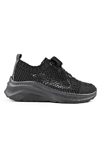 Tmall Women's Sports Shoes,Mesh Design, D1474, Black