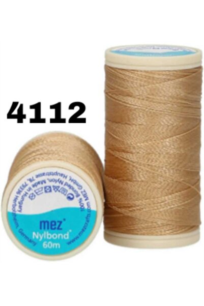 Mez Nylbond Ekstra Sağlam Naylon Iplik - 4112 Altın Bej, Boncuk, Takı Ipliği,...