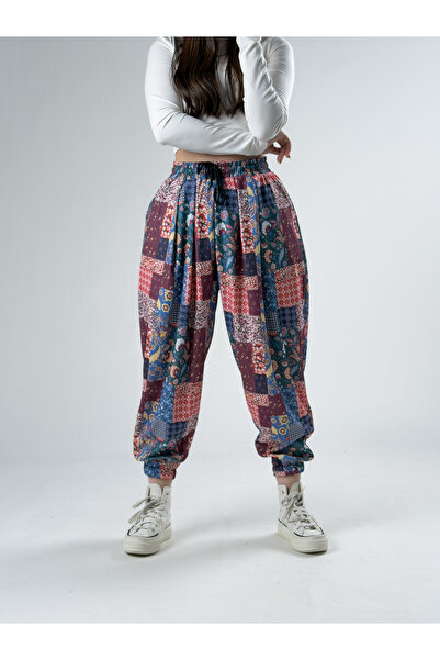 COCOPELLI Patch Patterned Women's Jogger Pants Coc2925