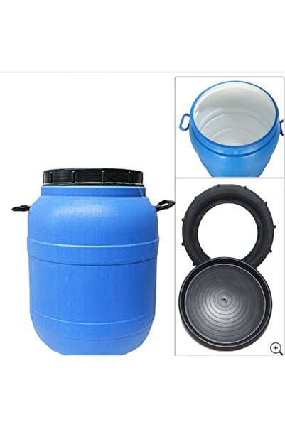 FeyzaDesign 50L Beyaz Zeytin Yağı, Turşu, Şarap, Pekmez İçin Büyük Plastik Bidon