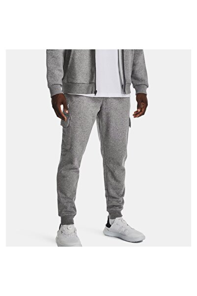 Under Armour Rival Fleece Cargo Jogger Pants, Grey (1382134-026)