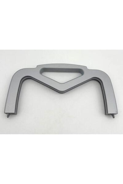 angel çanta aksesuar 26 cm Silver Color Wooden Burs, Wooden Clip