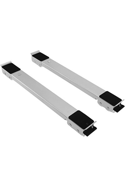 zola Set of 2 adjustable furniture lifting and transporting stands, 46-71 cm,...