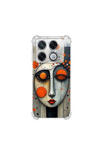 PrintiFy حافظة حماية للزوايا متوافقة مع هاتف infinix GT 20 Pro بتصميم Metamor...