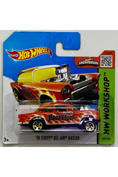 HOT WHEELS HotWheels 55 Chevy Bel Air Gasser - 2015 Serisi - 1/64 Ölçek