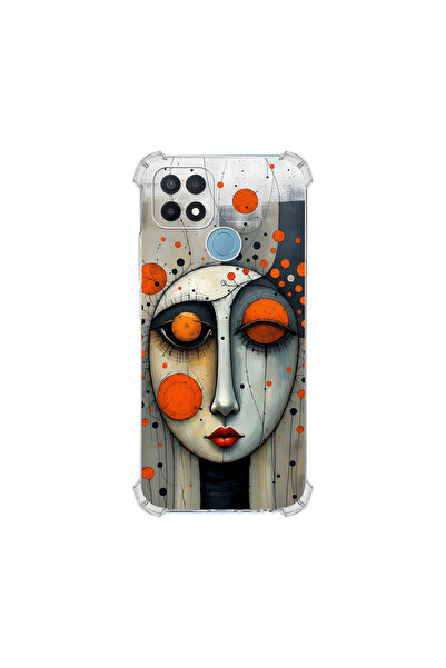 PrintiFy Corner Protection Case Compatible with Oppo A15S Metamorphosis Focus...