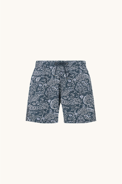 PAUL&SHARK Men's Ultra Light and Logo Patterned Quick Dry Fabric Elastic Wais...