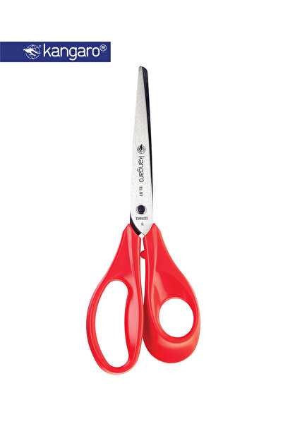 Kangaro Office Scissors 8¼ Inch 210mm Round Tip Stainless Steel
