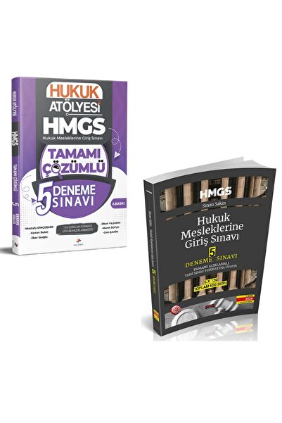 Dizgi Kitap 2026 HMGS Hukuk Mesleklerine Giriş Sınavı 2'li Tamamı Çözümlü 5 D...