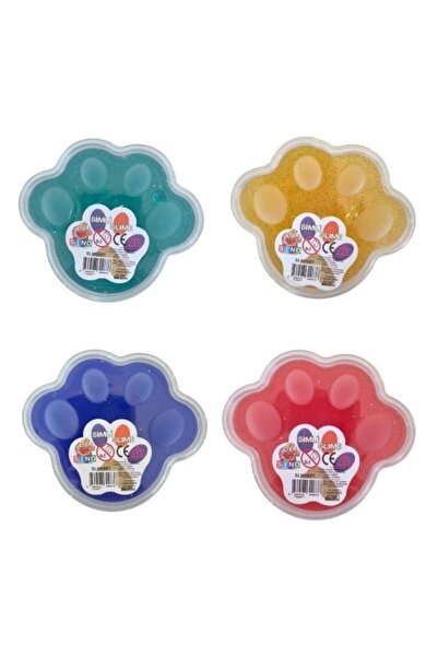 Sino PATİ KUTULU 140 GR SİMLİ SLİME 4 ADET