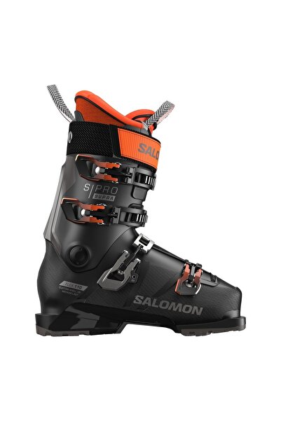 Salomon Clapari Barbati S/Pro Supra 110 Gw Black-Dark Grey Met-Orange Tiger