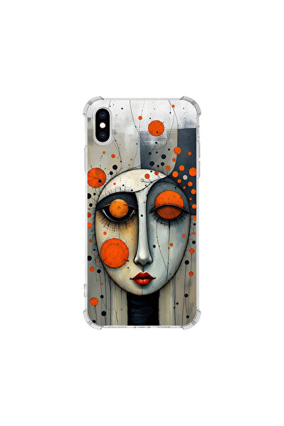 PrintiFy Corner Protection Case Compatible with iPhone XS Metamorphosis Focus...