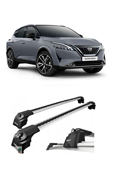 CHROMELINE Nissan Qashqai (J12) 2022–2026 Kilitli Sistem Ara Atkı Tavan Barı ...