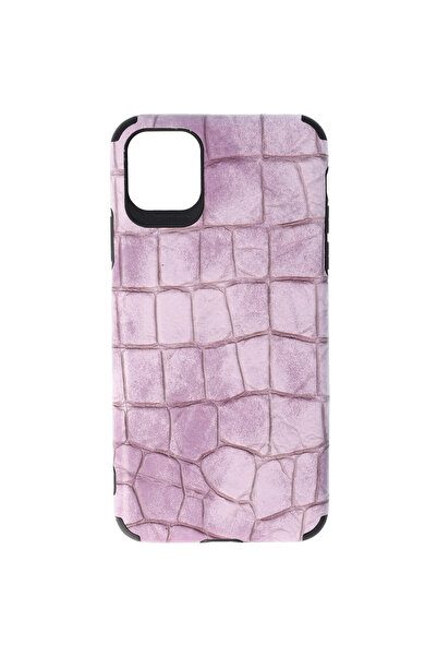SEP TPU Leather Crocodile Apple iPhone 11 Pro Max case Pink
