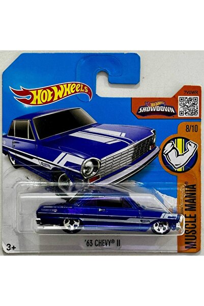 HOT WHEELS HotWheels 63 Chevy ll 2 - 2016 Serisi - 1/64 Ölçek