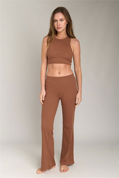 LOVELY THINGS Emily Camisole Crop Top Clothing Pajama Top - Tile
