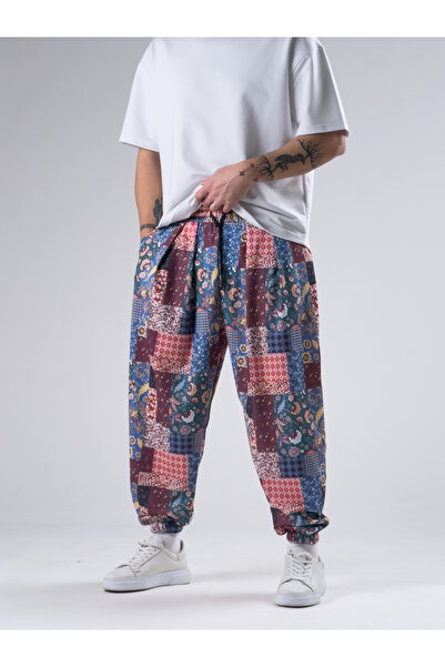 COCOPELLI Patch Patterned Men's Shalwar Trousers Coc2924