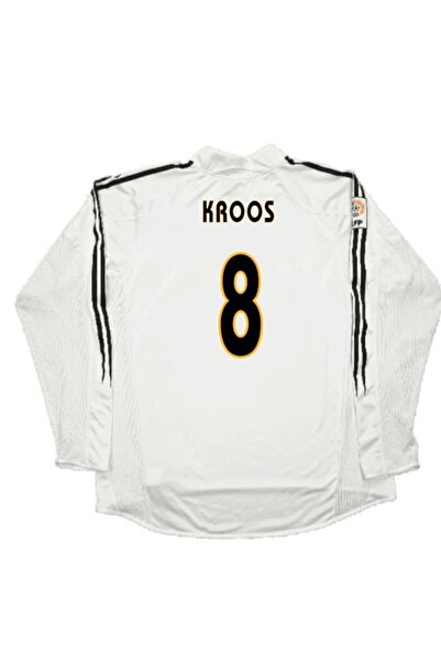 Alaturka Mix 2003/04 R.Madrid İç Saha #8 KAKA Leite Futbol Forması Retro UZUN...