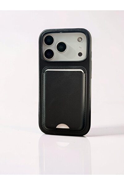 HYPERSOFT حافظة جلدية فاخرة متوافقة مع آيفون 17 برو ماكس (6.9 بوصة) مع حامل ل...