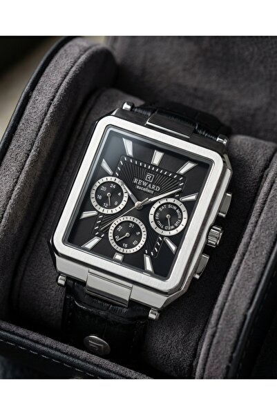 Reward Siyah Deri Kordon Erkek Kol Saati L-A147502