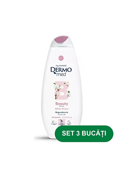 Dermomed SET 3 PIECES - DM White Flower Shower Gel 750 ml (BH4346)