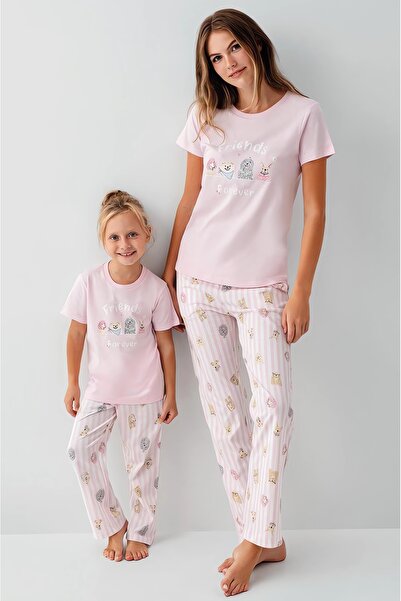 Rolypoly Mother & Daughter Pajama Set, (Sold Separately), 100% Cotton, Crew N...