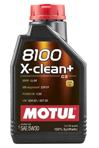 Motul Engine Oil 8100 X-CLEAN+ 5W30 1L