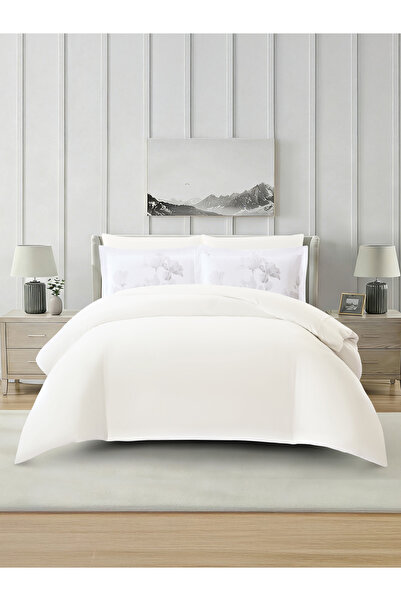 Donetella Solid 6-Pc Duvet Cover Set, King Size 220×240cm, Brushed Microfiber...
