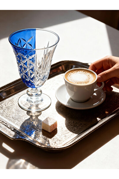 Margerie Crystal Goods كأس مارجيرى إيليا هايبرد المصنوع يدويًا سعة 200 سي سي ...