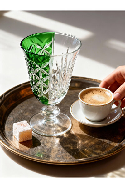 Margerie Crystal Goods كأس مارجيرى إيليا هايبرد المصنوع يدويًا سعة 200 سي سي ...