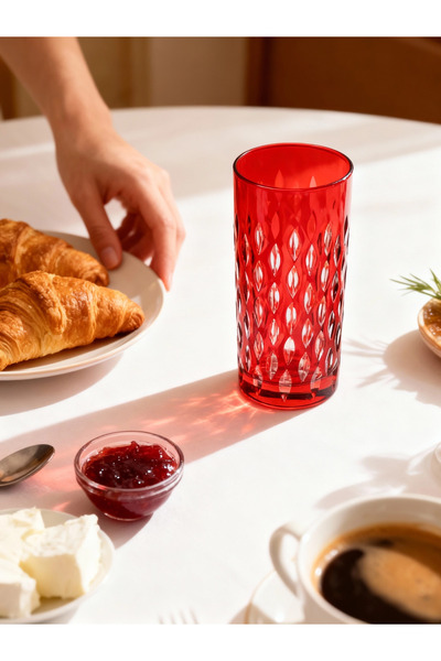 Margerie Crystal Goods كوب مارجيري رويال للشرب مقطوع يدويًا سعة 485 سم مكعب |...