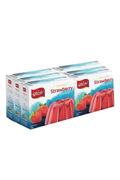 Zidnee Strawberry Jelly, 85 gm x 6