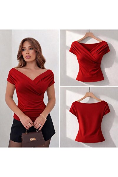 peri tower Women's Open Shoulder Double Breasted Collar Lycra Stylish Model 128