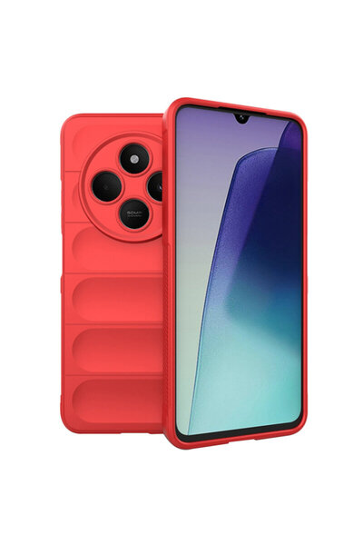 Techsuit Xiaomi Redmi 14 C Magic Shield, roșu