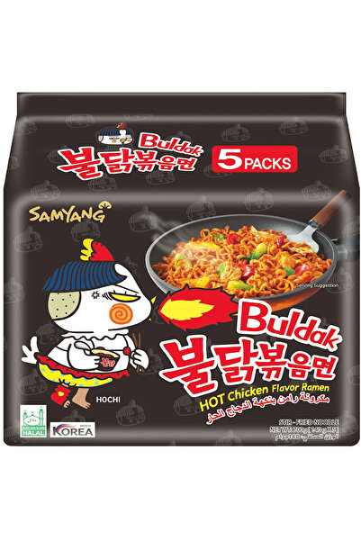 SAMYANG Buldak Original Ramen, 140 gm x 5