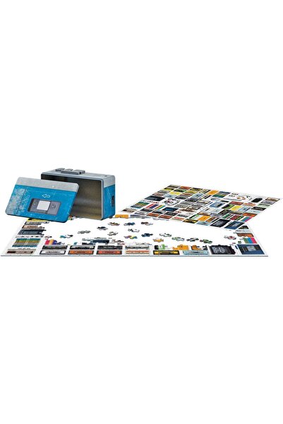 Eurographics Puzzle 550 piese - Cassette Player Tin (Eurographics-8551-5690)