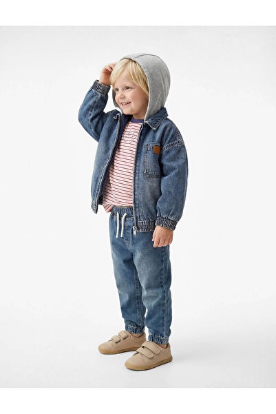 Koton Jogger Indigo Jeanshose für Jungen 6SMB40003TD