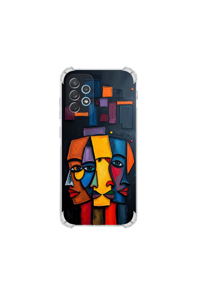 PrintiFy حافظة حماية للزوايا متوافقة مع هاتف سامسونج جالاكسي A13 بتصميم ميتام...