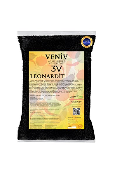 VENİV Leonardit %45 Hümik-fulvik Asit-Köklendirici-toprak Düzenleyici-ph Deng...