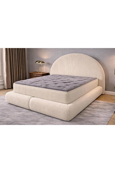 MUZZY CONCEPT PUFFY YATAK, BAZA, BAŞLIK ÜÇLÜ SET