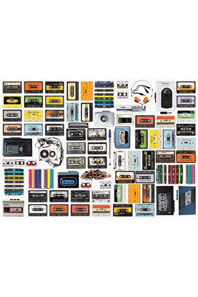 Eurographics Puzzle 550 piese - Cassette Player Tin (Eurographics-8551-5690)