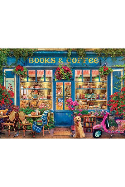 Eurographics Παζλ 1000 κομμάτια - Βιβλία & Καφές - Γκάρι Γουόλτον (Eurographi...