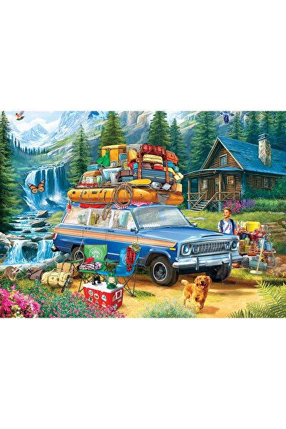 Eurographics Παζλ 1000 κομματιών - Φόρτωση του Jeep Wagonner (Eurographics-60...