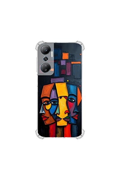 PrintiFy حافظة حماية للزوايا متوافقة مع هاتف infinix Hot 20 بتصميم Metamorpho...