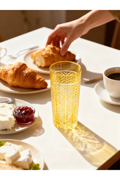 Margerie Crystal Goods Margerie Lanza Modern Tasarım Meşrubat Bardağı 485cc |...