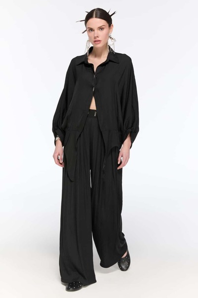 LAMANTE Saten Palazzo Pantolon