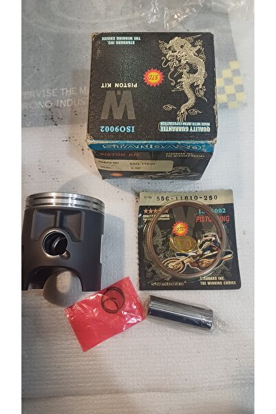 İtimat Yamaha RX135/RXZ piston full set. 16p-58,5mm(55K)kızıl sekman standard