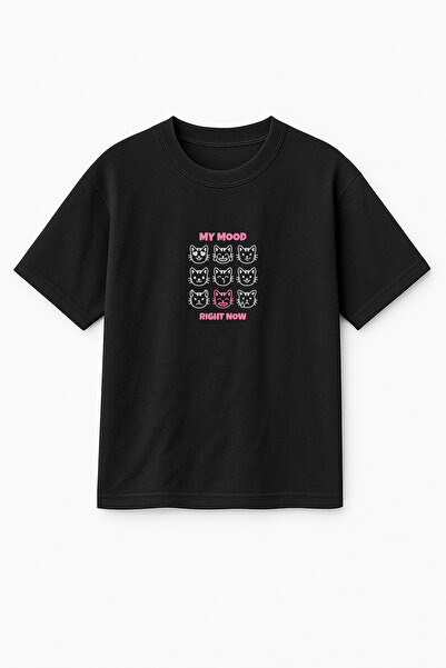 Altair Tr Oversize Unisex My Mood Right Now Printed T-Shirt