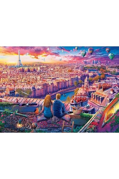 Eurographics Puzzle 1000 pieces - Paris Rooftop (Eurographics-6000-5886)
